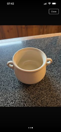 Vintage soup mug
