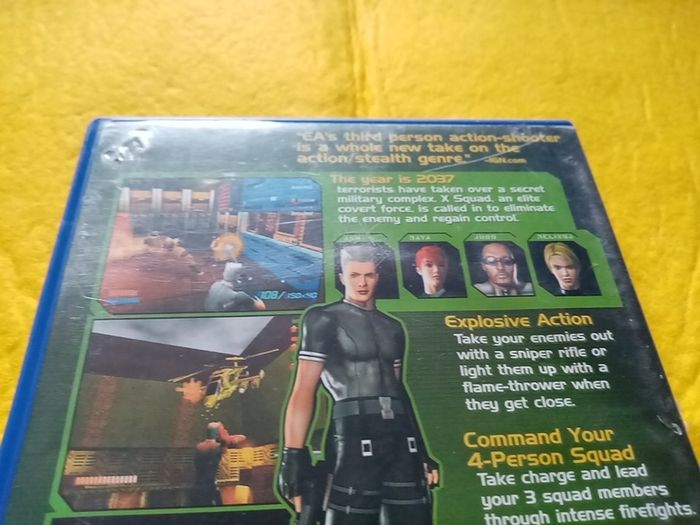 X Squad PlayStation 2 ps2 games Original