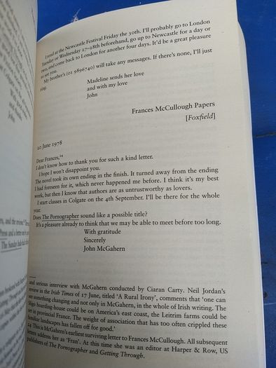 The Letters of John McGahern