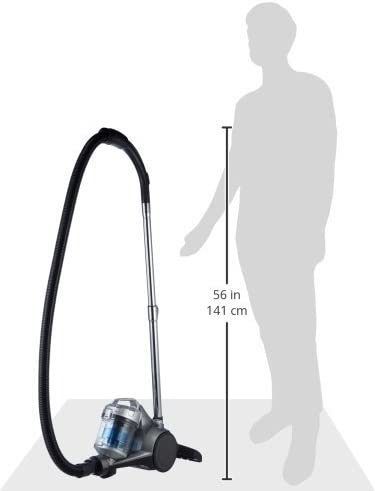 Bagless Vacuum Cleaner / Hoover with HEPA Filter, 700W, 1.5L, Black