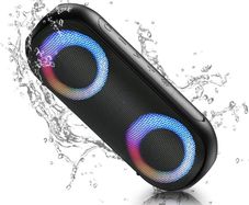 Portable Speakers Wireless Bluetooth 5.0,30W Loud Stereo Sound,IPX7 Waterproof,Long Playtime,100ft Bluetooth Range (FREE SHIPPING)