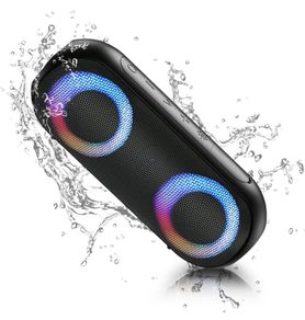 Portable Speakers Wireless Bluetooth 5.0,30W Loud Stereo Sound,IPX7 Waterproof,Long Playtime,100ft Bluetooth Range (FREE SHIPPING)