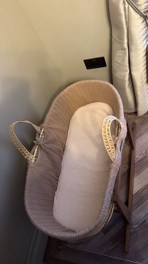 Moses Basket/Crib - Rocker (The Green Sheep)