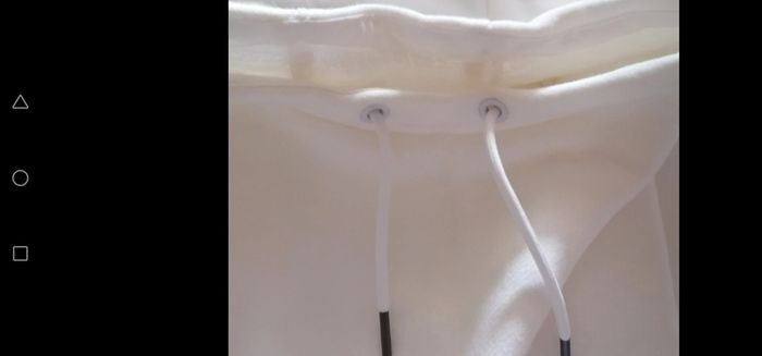 White Nike hoodie UK 10