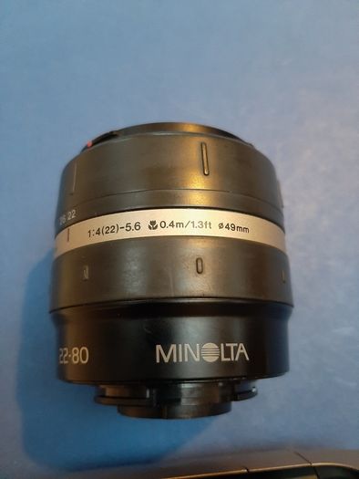 Minolta Vectis S100 + Minolta Lens