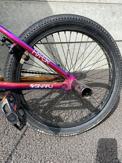 Verve New Chrome BMX bike with 4 stunt pegs. 20inch Bike.