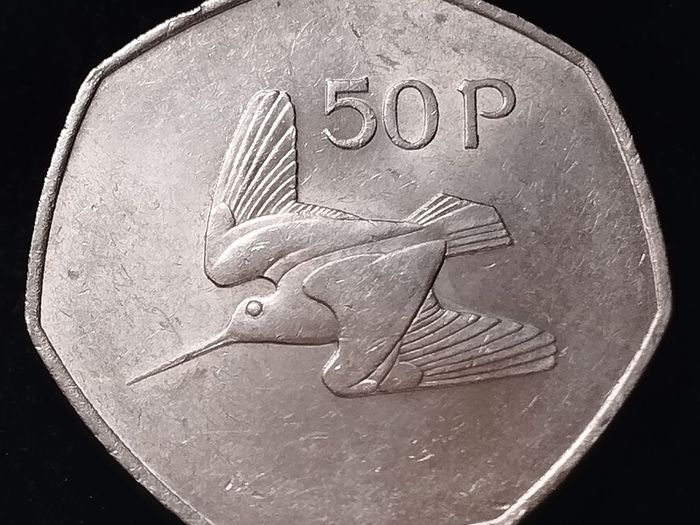 #552 - Ireland - 1970 - 50 Pence - KM.24