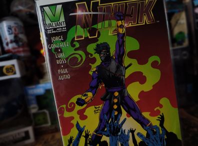 Ninjak ! Issue #24 ! Uncharted Territory ! 1995 ! by Valiant/Acclaim !