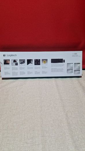 Logitech MK120 Wired Keyboard & Mouse Set  Brand new, factory sealed