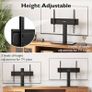 NEW SALE | Universal Table Top Pedestal TV Stand with Bracket for 26 55inch LCD/LED/Plasma TVs Height Adjustable stand with 8mm Tempered Glass Base & Cable Management Holds 40 KG & Max.VESA 400x400mm Image 5