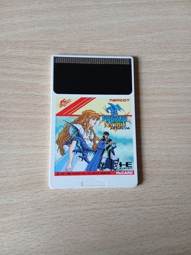 Dragon Spirit HuCard Pc Engine
