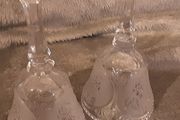 Two nice glass bell's