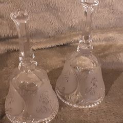 Two nice glass bell's