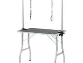 Bath Grooming Table for Dogs Cats Pets Adjustable 2 Loops