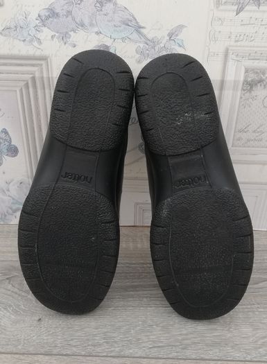 Hotter Stability ladies black standard fit Leap 2 touch fastening shoes UK 4