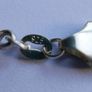 Vintage 925 Silver Flat Herringborne Bracelet length 8" x 9.9g Image 10