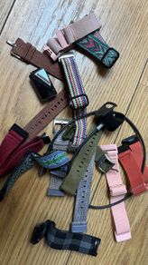 FitBit 4 with several straps