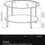 IKEA TV Stand & Coffee Table Image 7