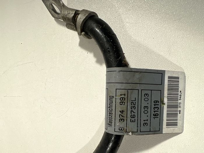 Bmw 3 Series E46 2000 - 2006 Battery Negative Earth Cable 8374991 A3l2b414g