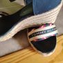 Solid Wedge Sandals Image 4