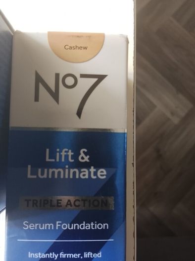 no 7 lift and luminate serum,day cream,serum foundation and radiance cleanser and toner