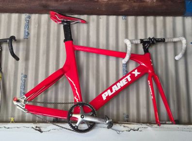 Planet X carbon fibre track bike