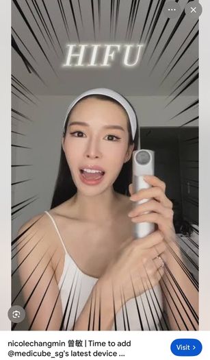 Medicube Age-R High Focus Shot wrinkle smoothing and reducing device ( same as HIFU treatment)