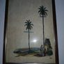 picture watercolour North African scene signed Image 2