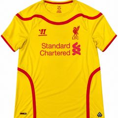 Vintage 2014/2015 Liverpool Away Warrior Away Jersey - Large Football Soccer Shirt