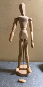 Vintage Adjustable Artists Wooden Mannequin