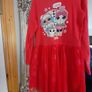 Red lol girls dress Image 2