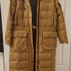 Duck down Super Dry full length ladies coat