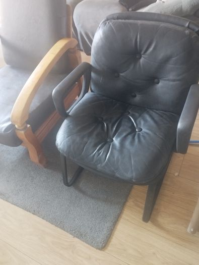 FREE 2 x Leather Chairs
