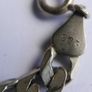 Vintage Sterling Silver 925 Figaro Link Bracelet Chain length 8" - 7,2g Image 10