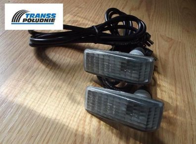 Smoked Side Light Repeater Indicators Set Mercedes S-class W140 E-class W124