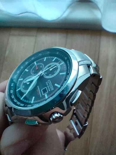 Citizen B612-S068924 Eco-Drive Chronograph - used, very good condition.
