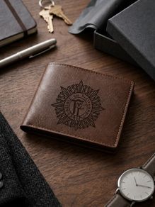 Laser Engraved Irish Defence Forces Wallet