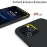 Liquid Silicone Case For iPhone 11 Pro Max Luxury Thin Soft Phone Cover New Black - FHT1IP11PMLK Image 2