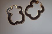 Bear silhouette earrings