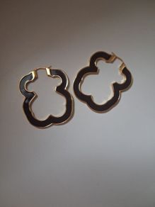 Bear silhouette earrings