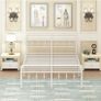 King Size Bed Frame with Victorian Headboard and Footboard Image 4