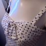 1970s Tricoville Vintage Polka Dot Dress Image 2