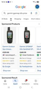 Garmin gps devise