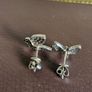 NEW - Silver butterfly necklace and stud earrings Image 3