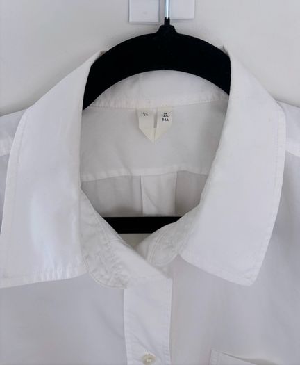 Arket oversized poplin shirt