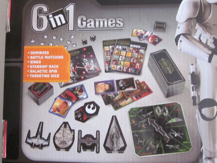 Star Wars 6 in 1 Childrens  Disney Games