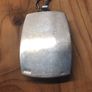 silver mossagate handmade pendant and chain Image 5