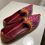 Traditional Handmade Indian Jutti Sandals Image 3