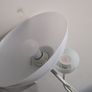 White Floor Lamp with Reading Light   Excellent Condition Image 4