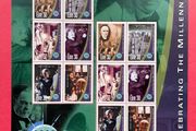 CELEBRATING THE  Millennium  2000  Sheetlet  12Stamps Scarce
